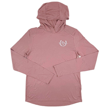 Women's Spoonbill Bamboo Shade Hoodie - Fig