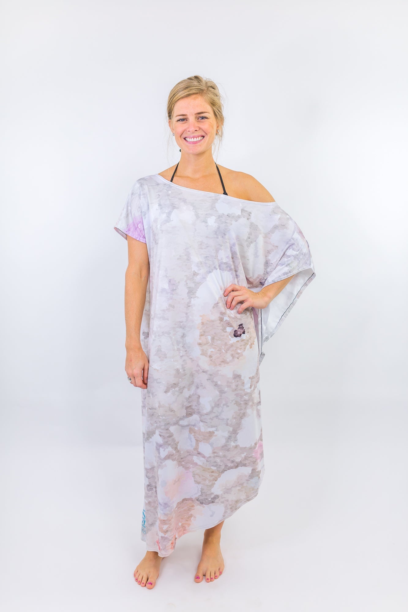 On The Half Shell Maxi Coastal Caftan