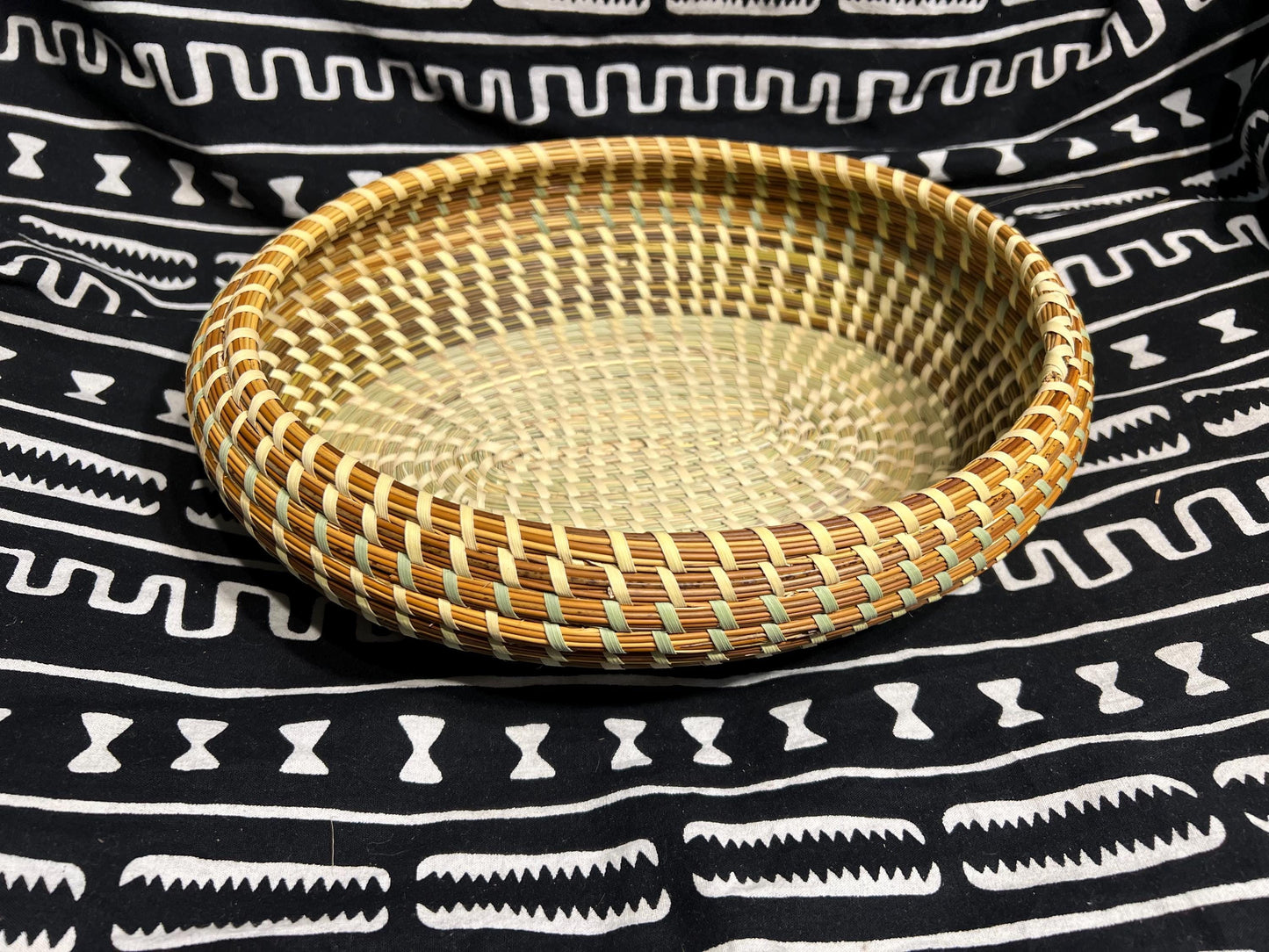 Oval Gullah Bread Basket bowl shaped made in Charleston South Carolina Southern Lowcountry Living Essential