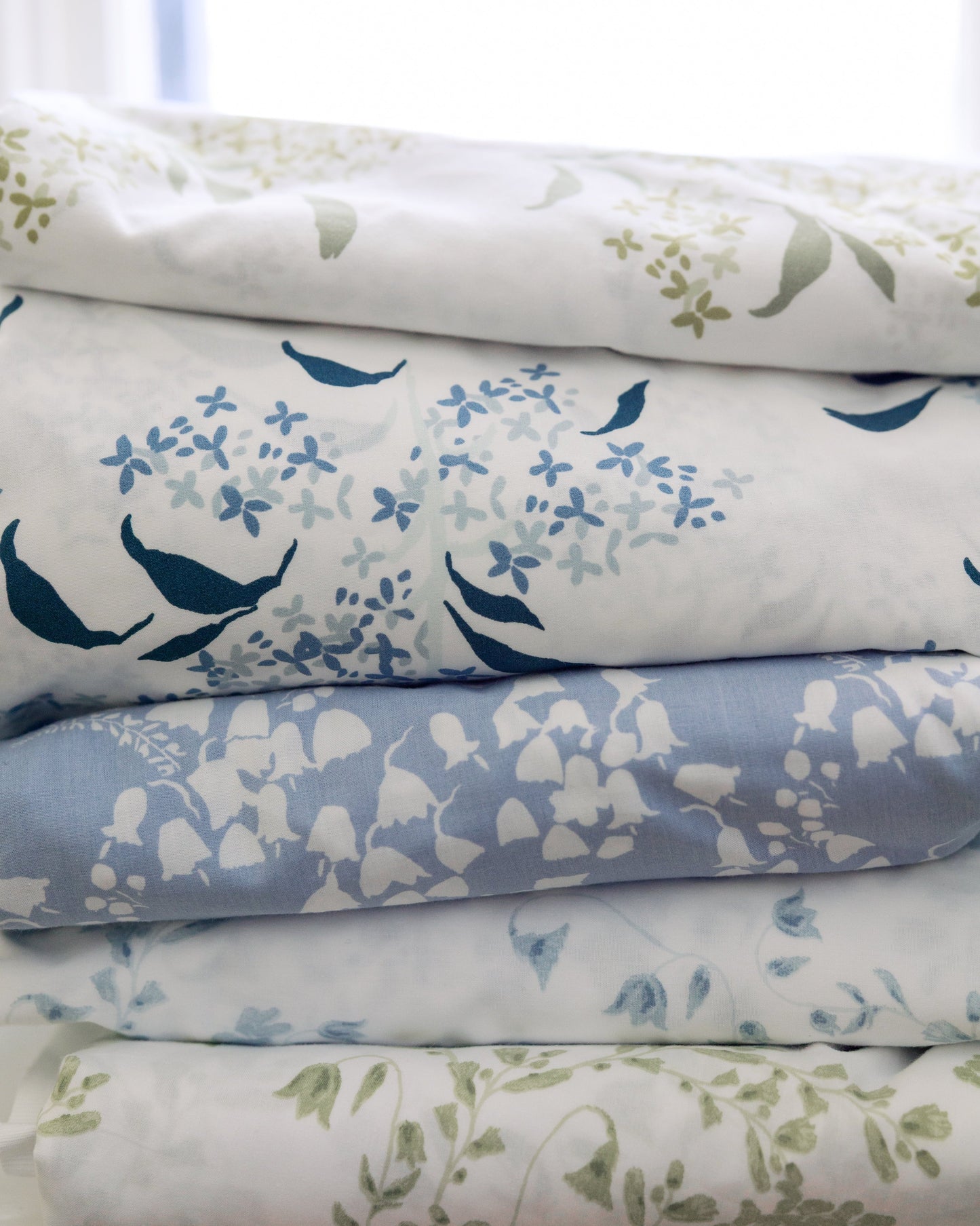 Lilac in Blue Duvet Cover