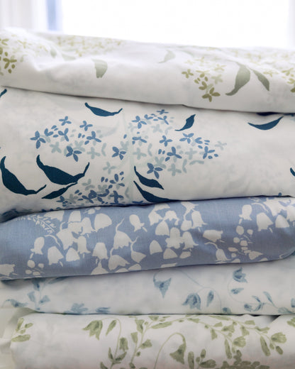 Lilac in Blue Duvet Cover