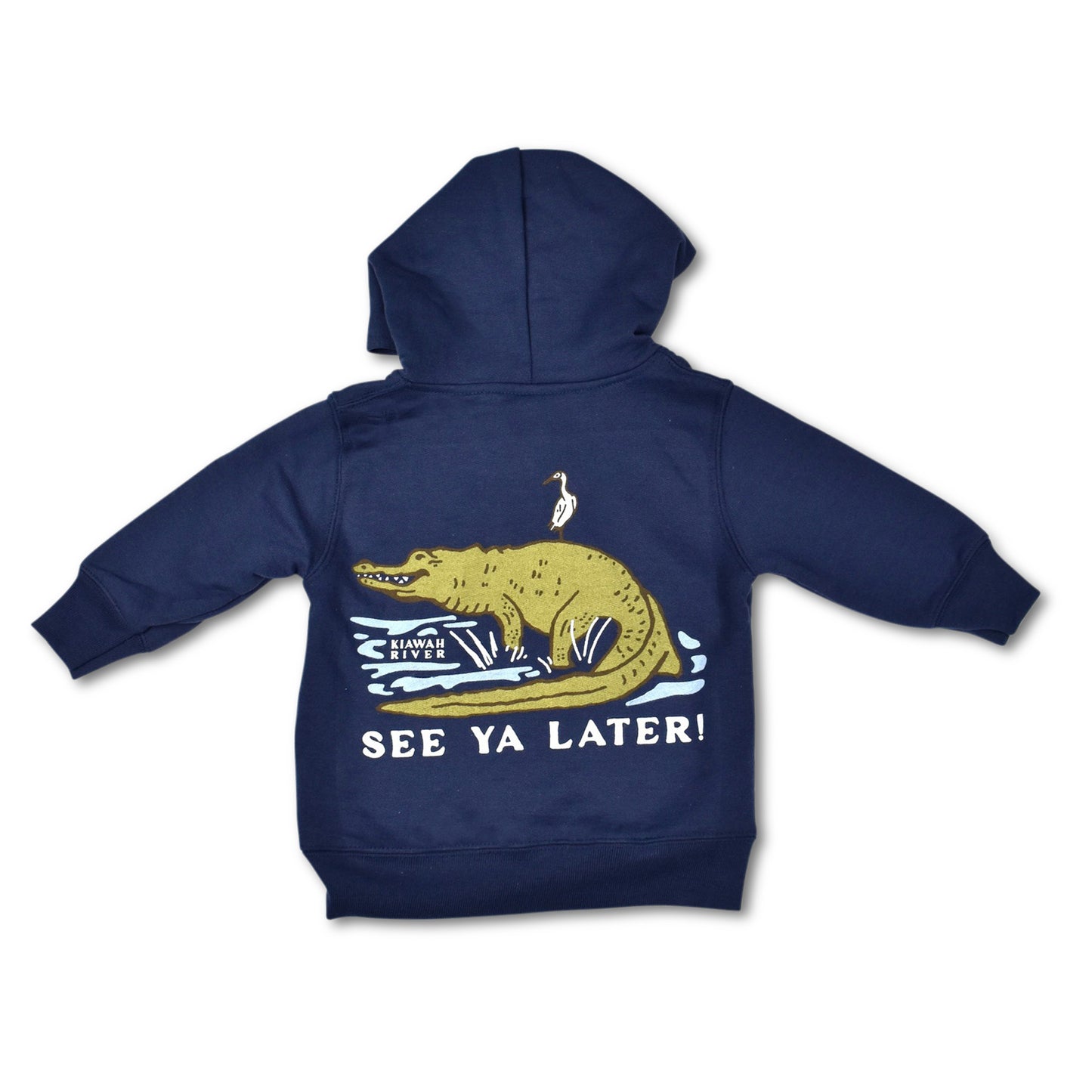 Toddler Later Gator Zip Up Sweatshirt