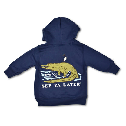 Toddler Later Gator Zip Up Sweatshirt