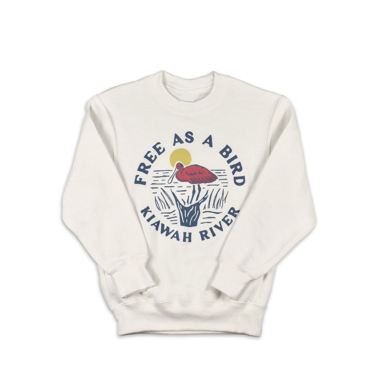 Children's Free As a Bird Sweatshirt - White