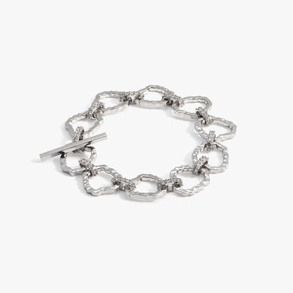 Radcliffeborough Rhodium Plated Bracelet