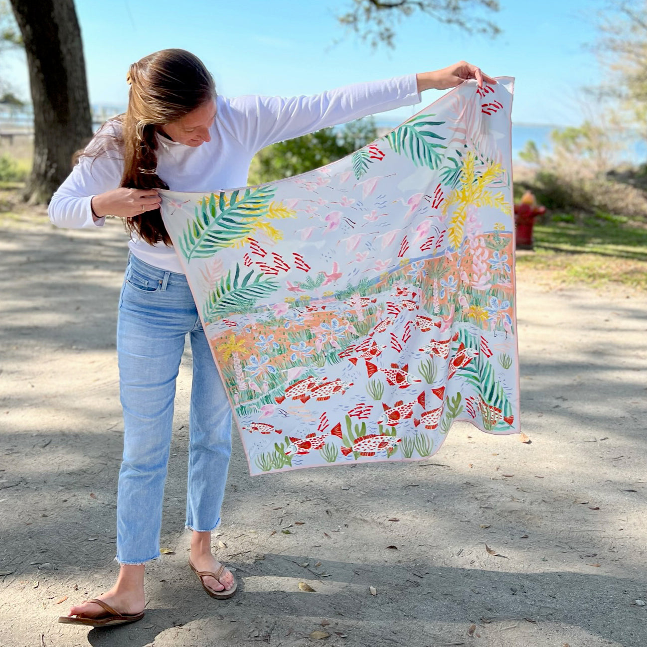 Marsh Party Scarf