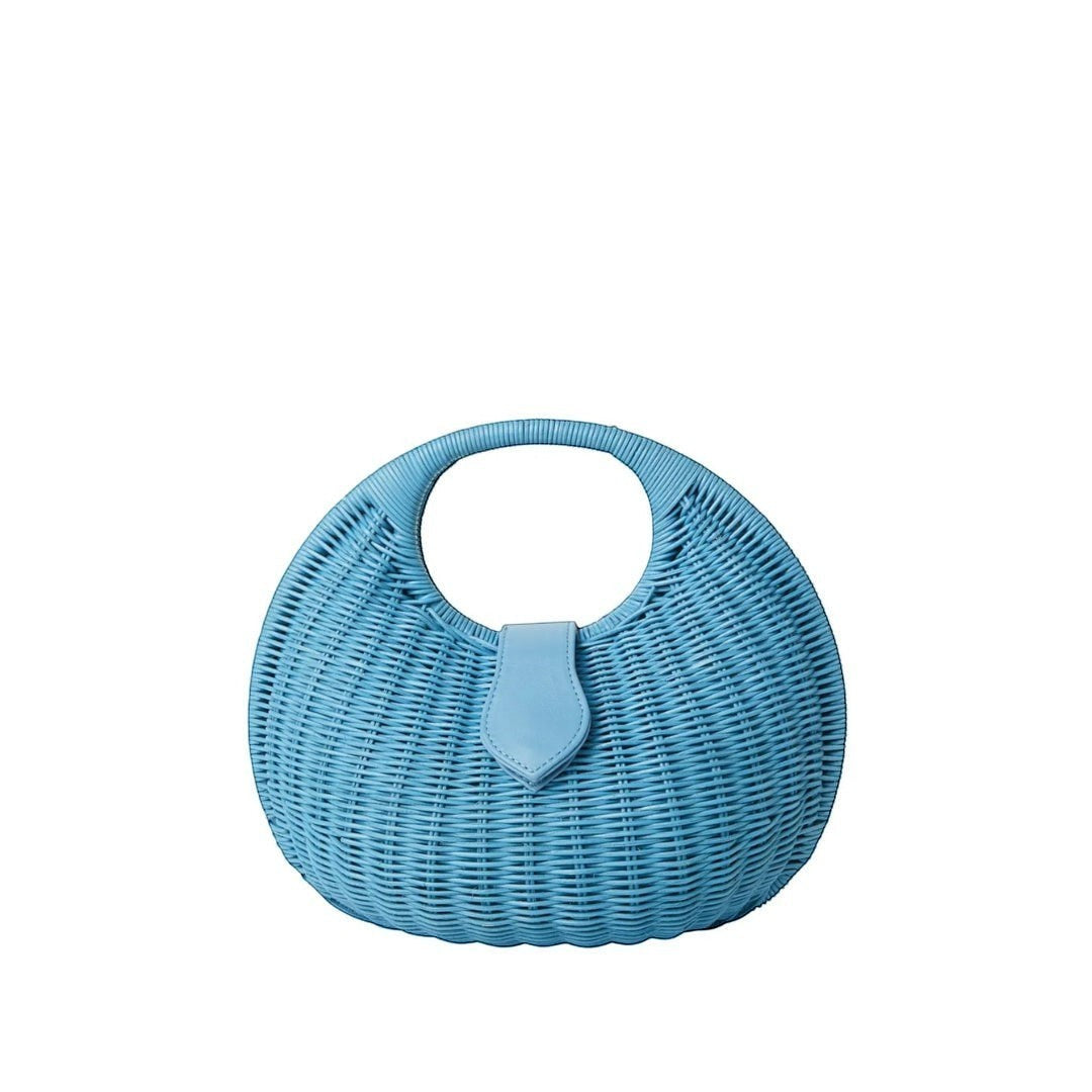 Matilda Woven Wicker Purse
