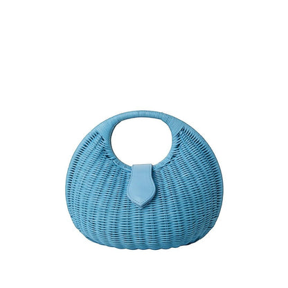 Matilda Woven Wicker Purse