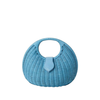 Matilda Woven Wicker Purse