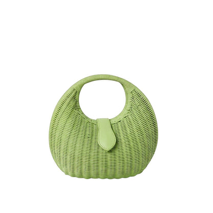 Matilda Woven Wicker Purse