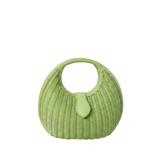 Matilda Woven Wicker Purse