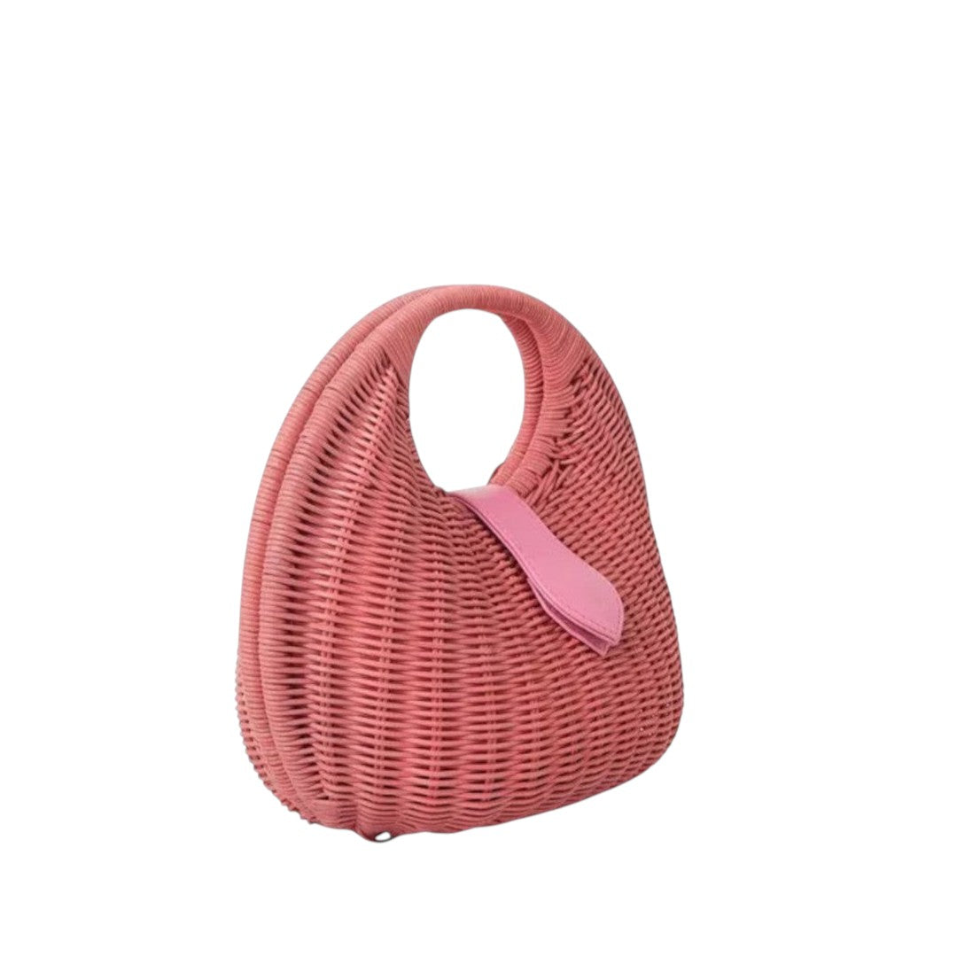 Matilda Woven Wicker Purse
