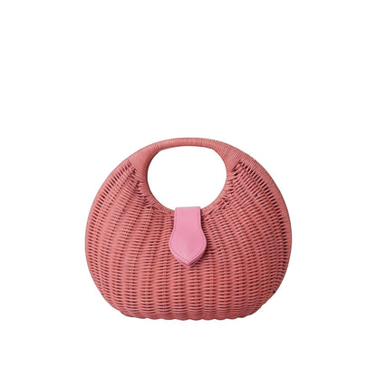 Matilda Woven Wicker Purse