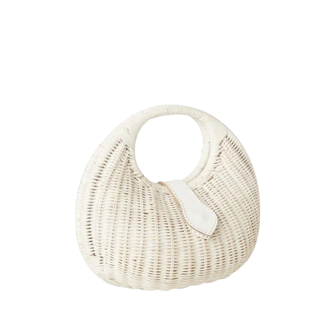 Matilda Woven Wicker Purse