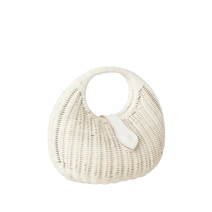 Matilda Woven Wicker Purse