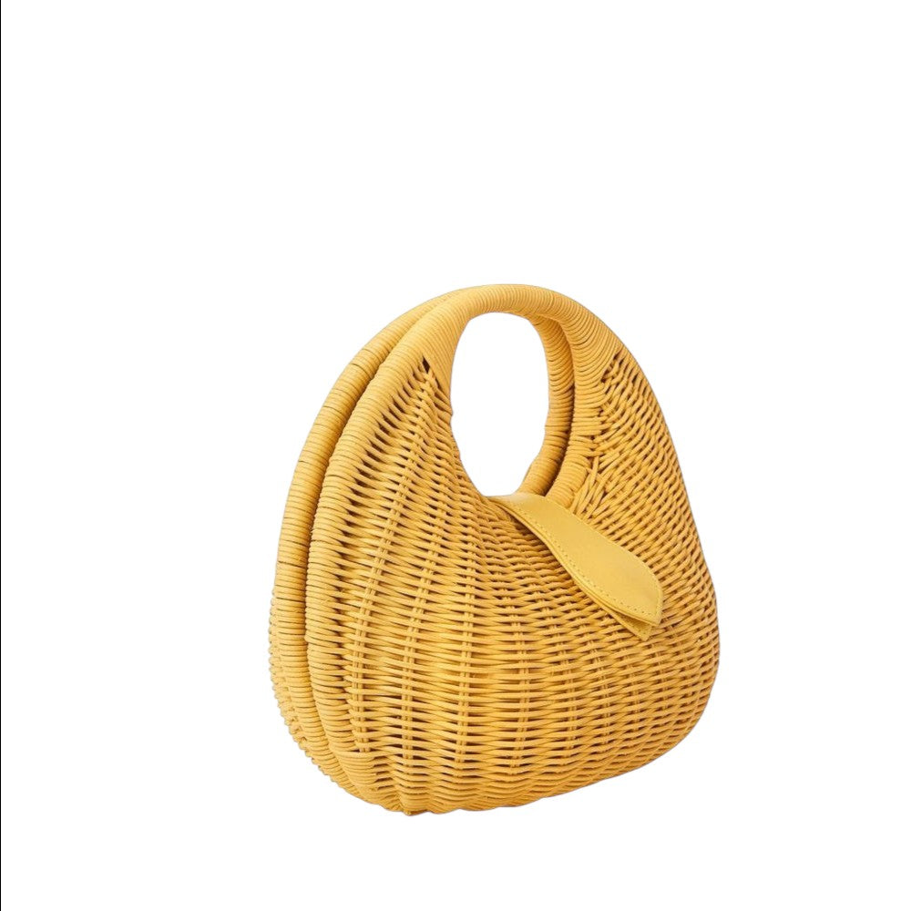 Matilda Woven Wicker Purse