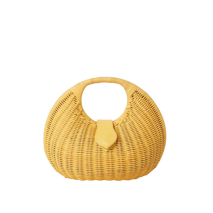 Matilda Woven Wicker Purse
