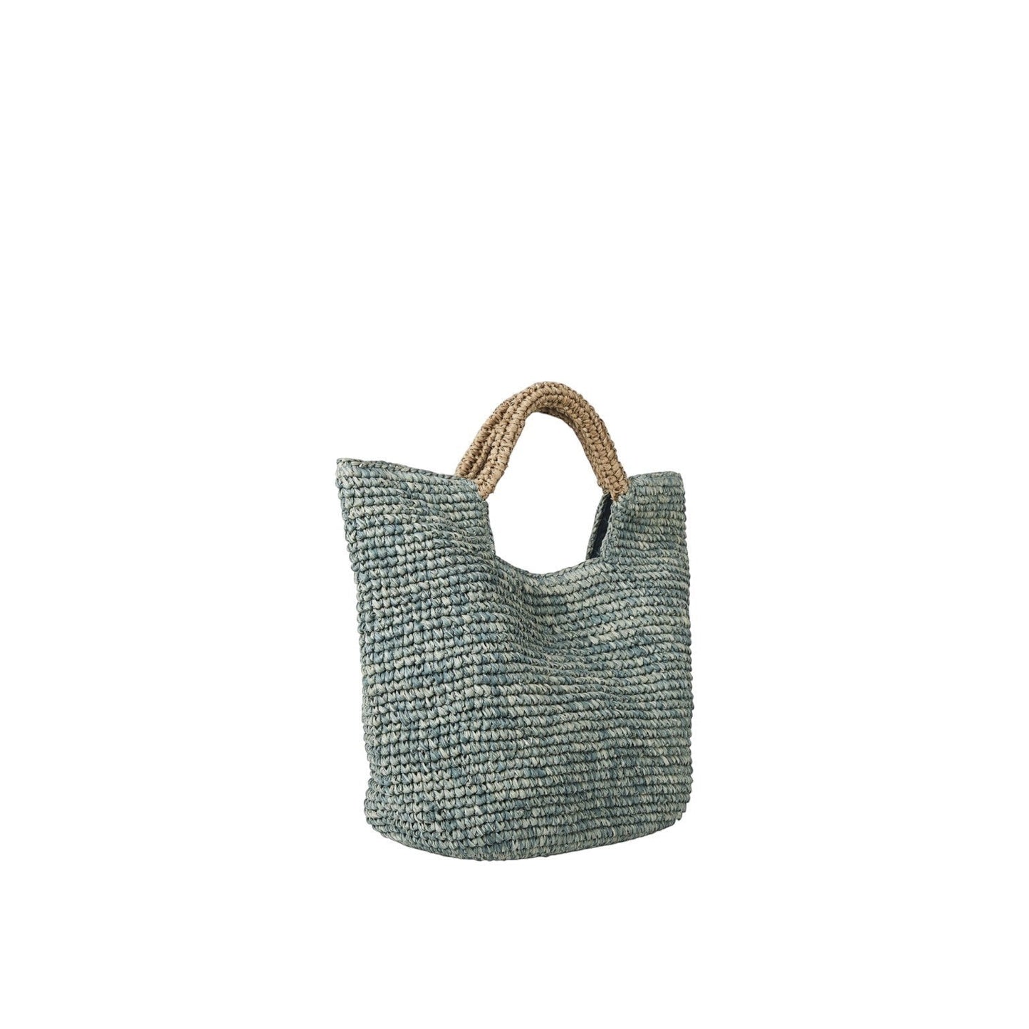 The Opal Woven Raffia Tote
