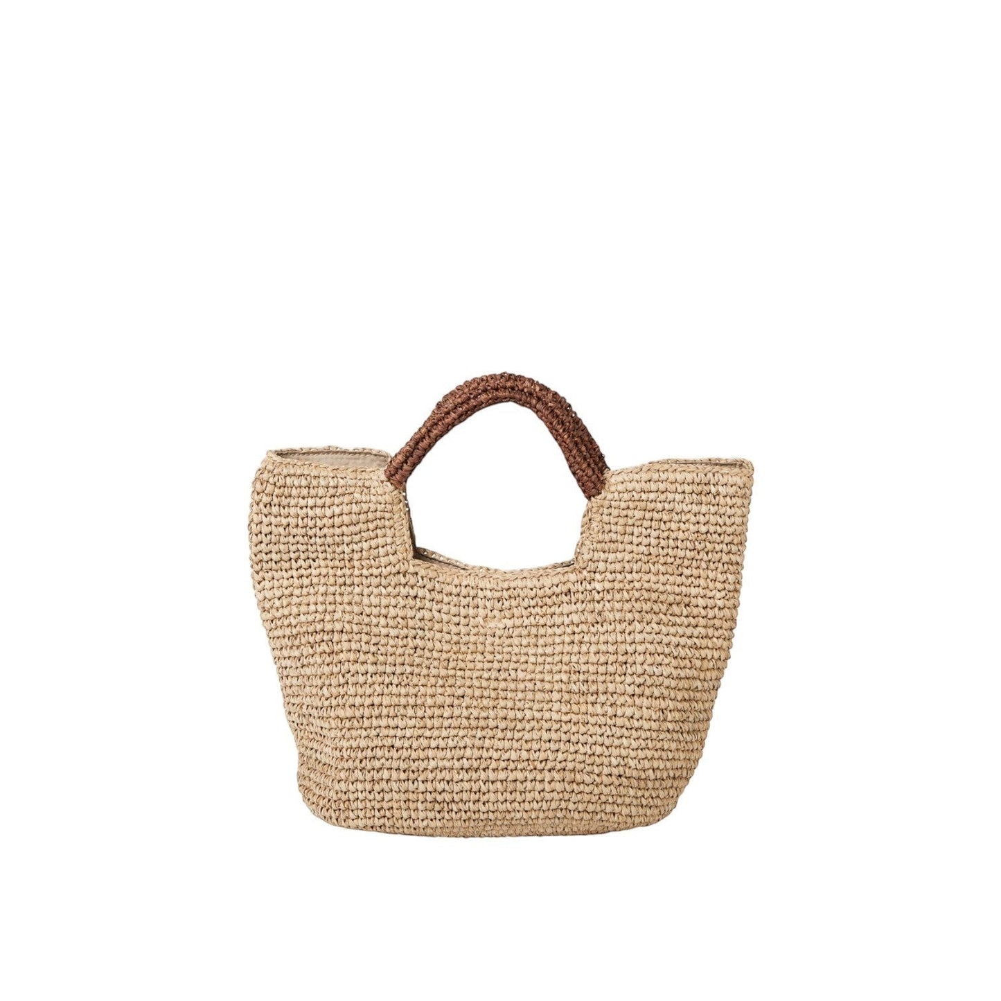 The Opal Woven Raffia Tote