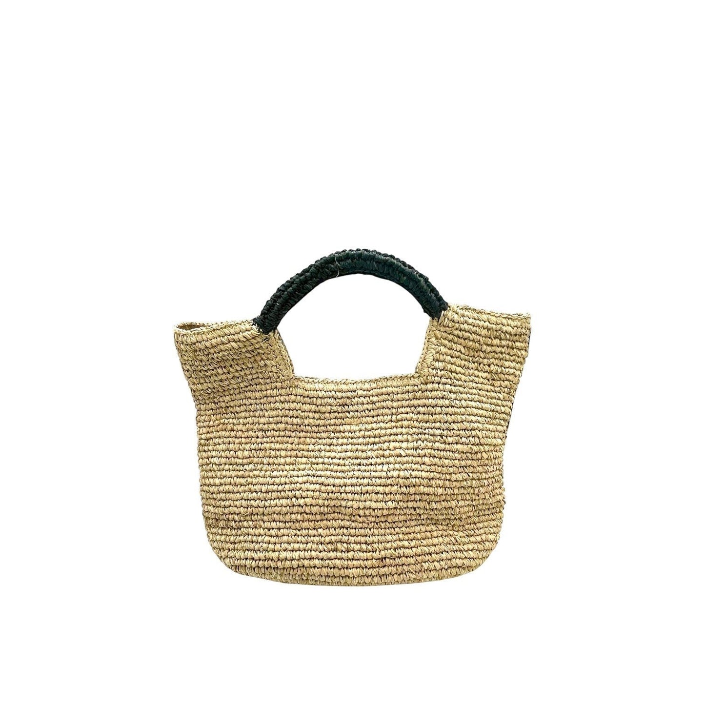 The Opal Woven Raffia Tote