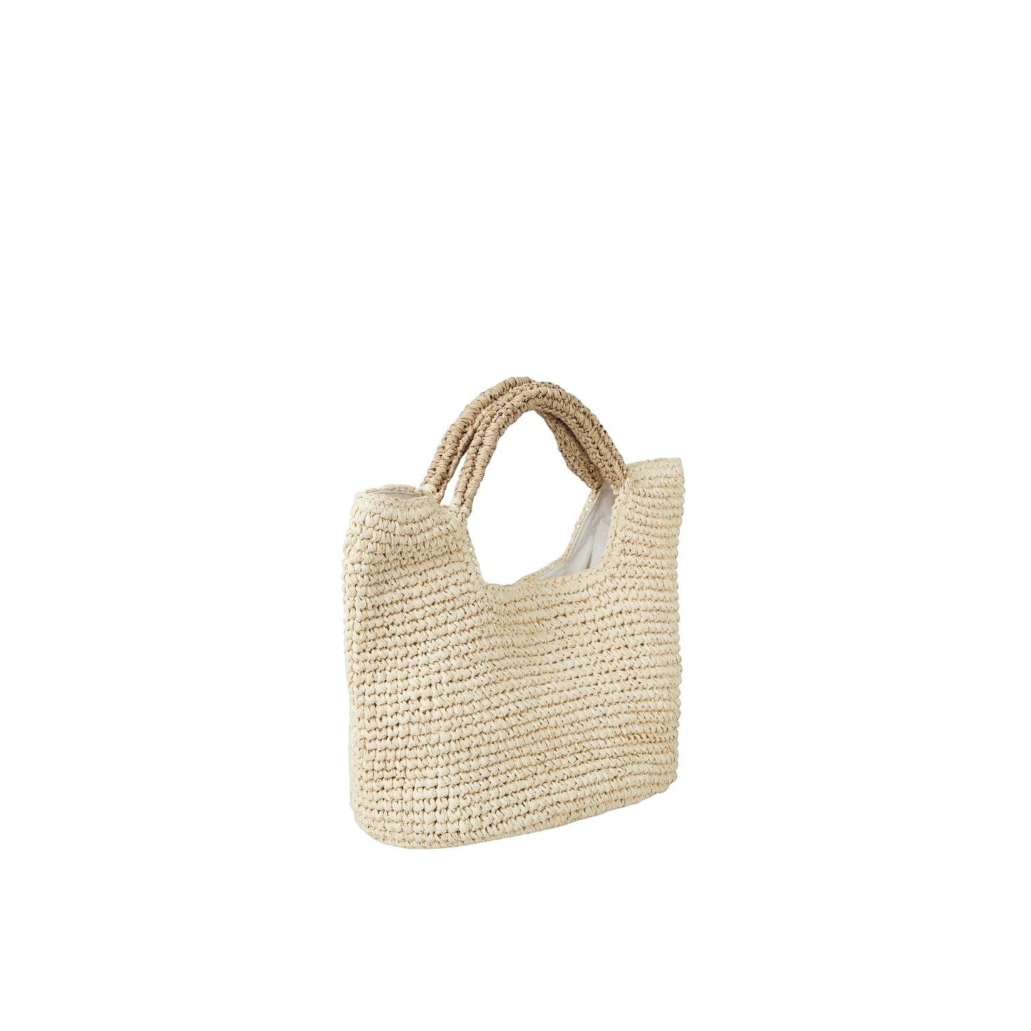 The Opal Woven Raffia Tote
