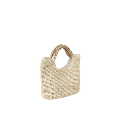 The Opal Woven Raffia Tote