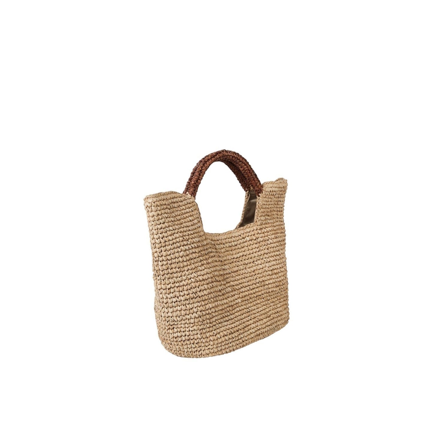 The Opal Woven Raffia Tote