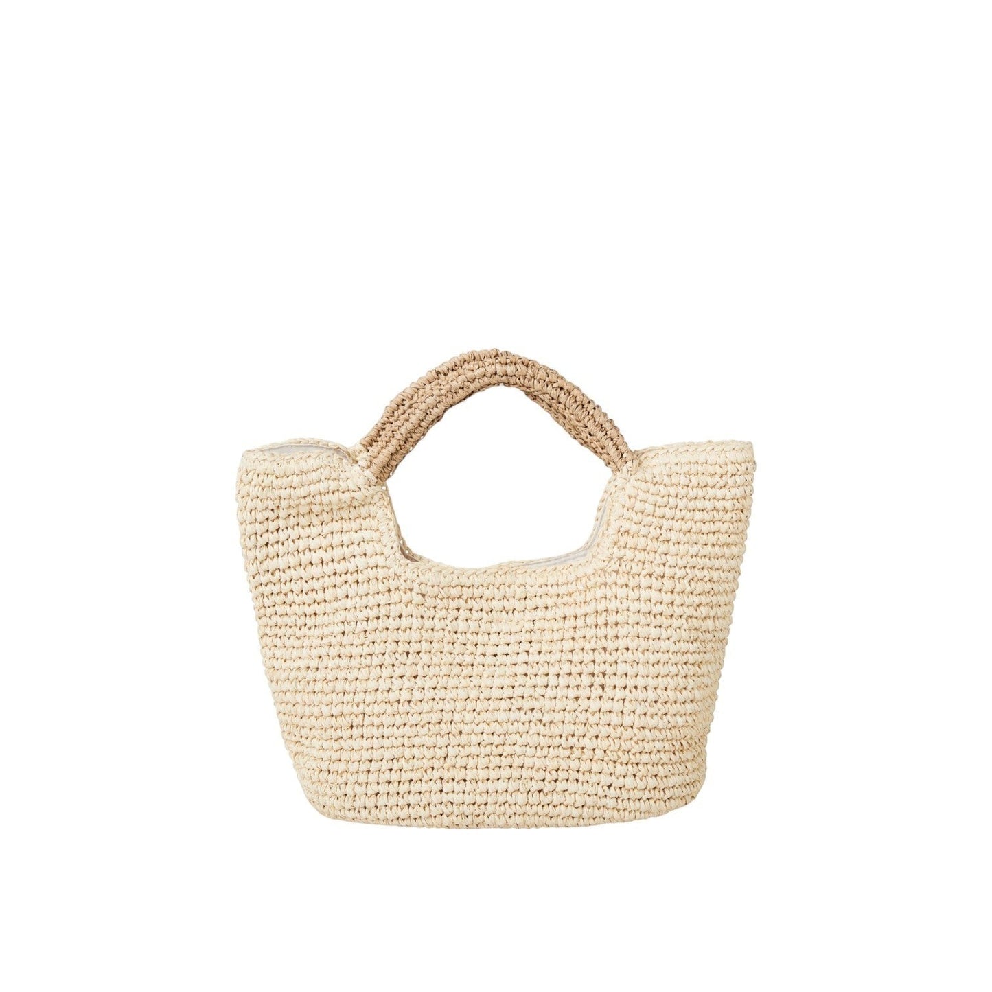 The Opal Woven Raffia Tote