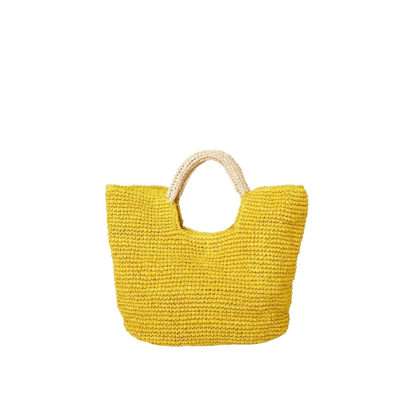 The Opal Woven Raffia Tote
