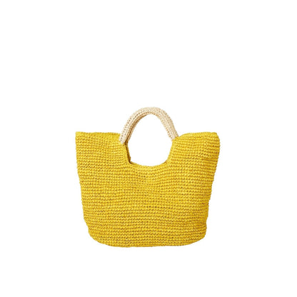 The Opal Woven Raffia Tote