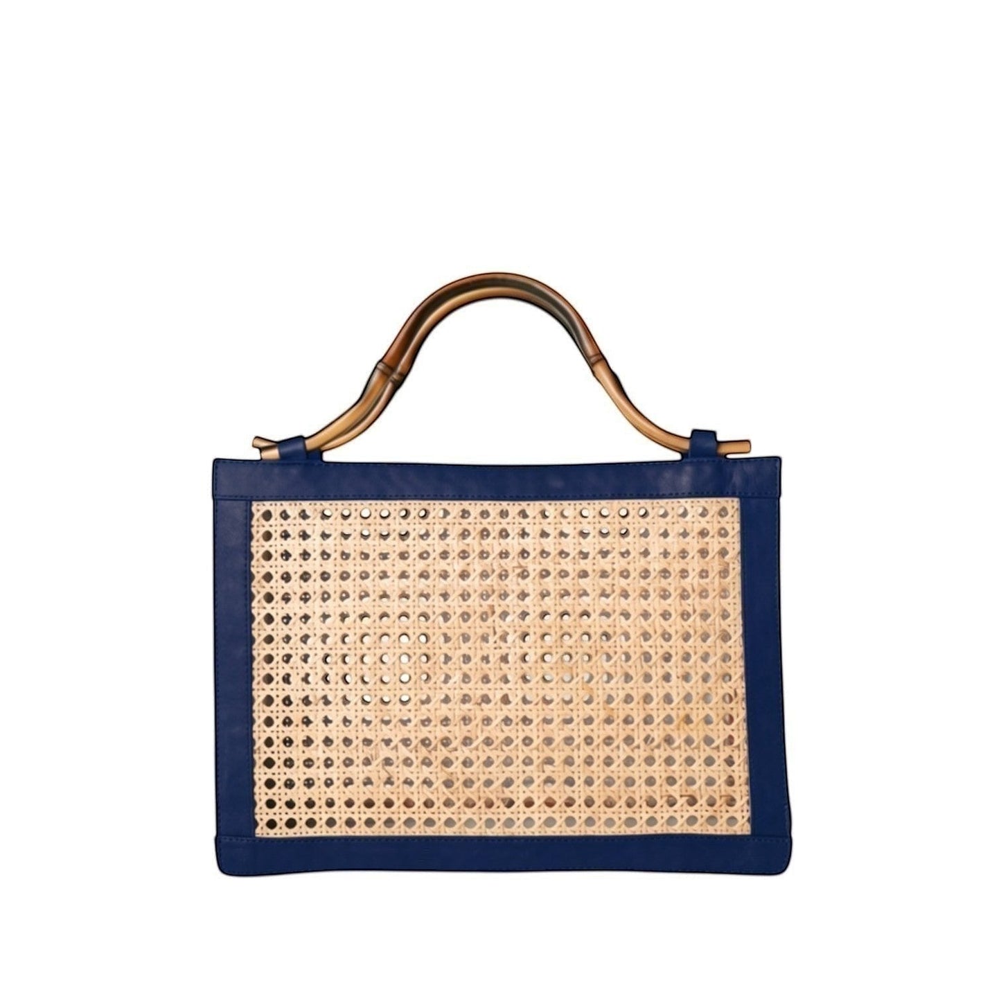 The Reece Wicker Cane Handbag