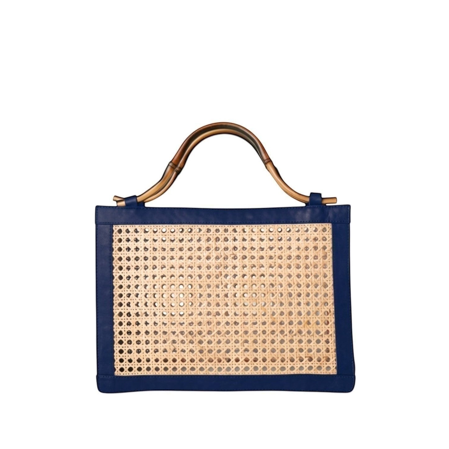 The Reece Wicker Cane Handbag