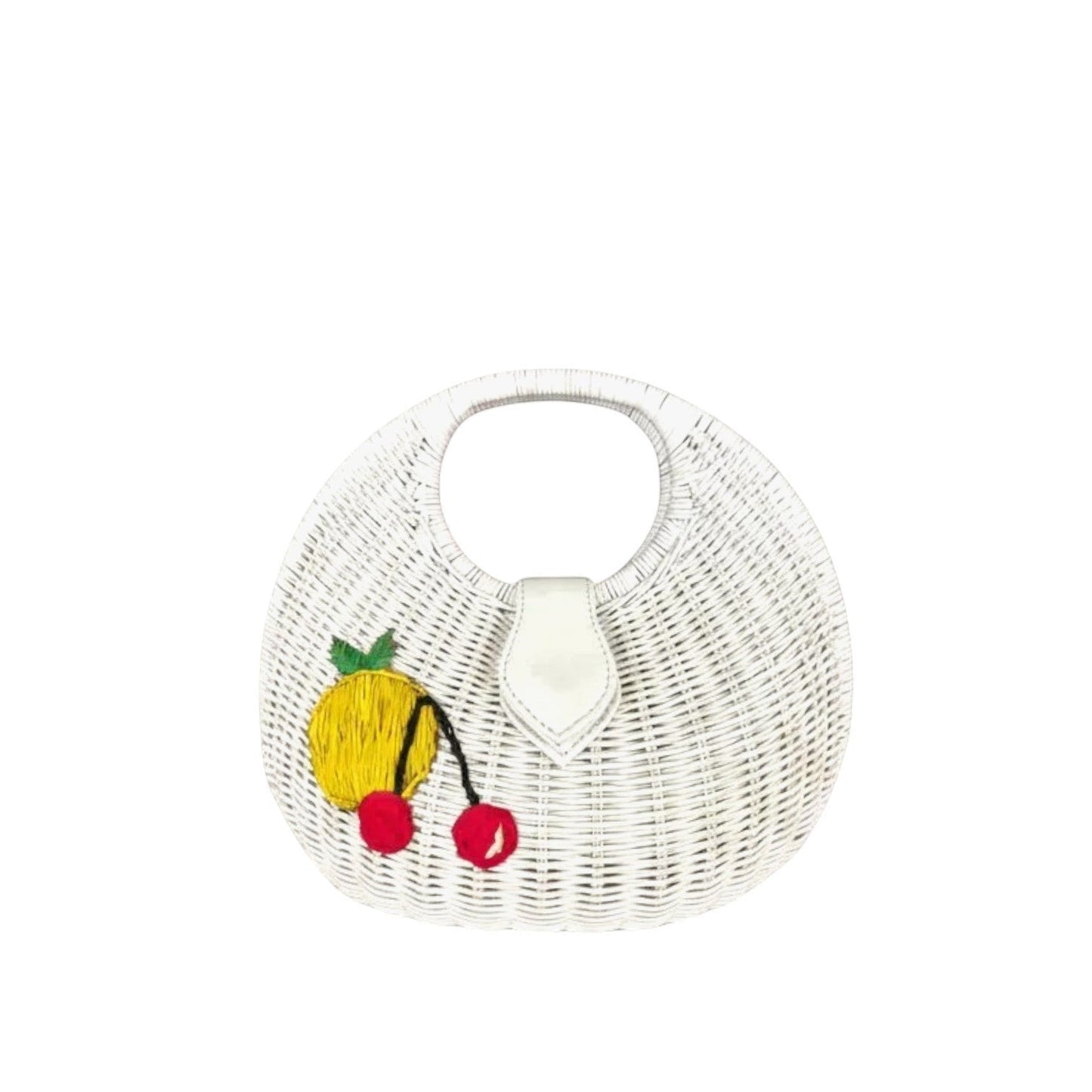 Matilda Woven Wicker Purse