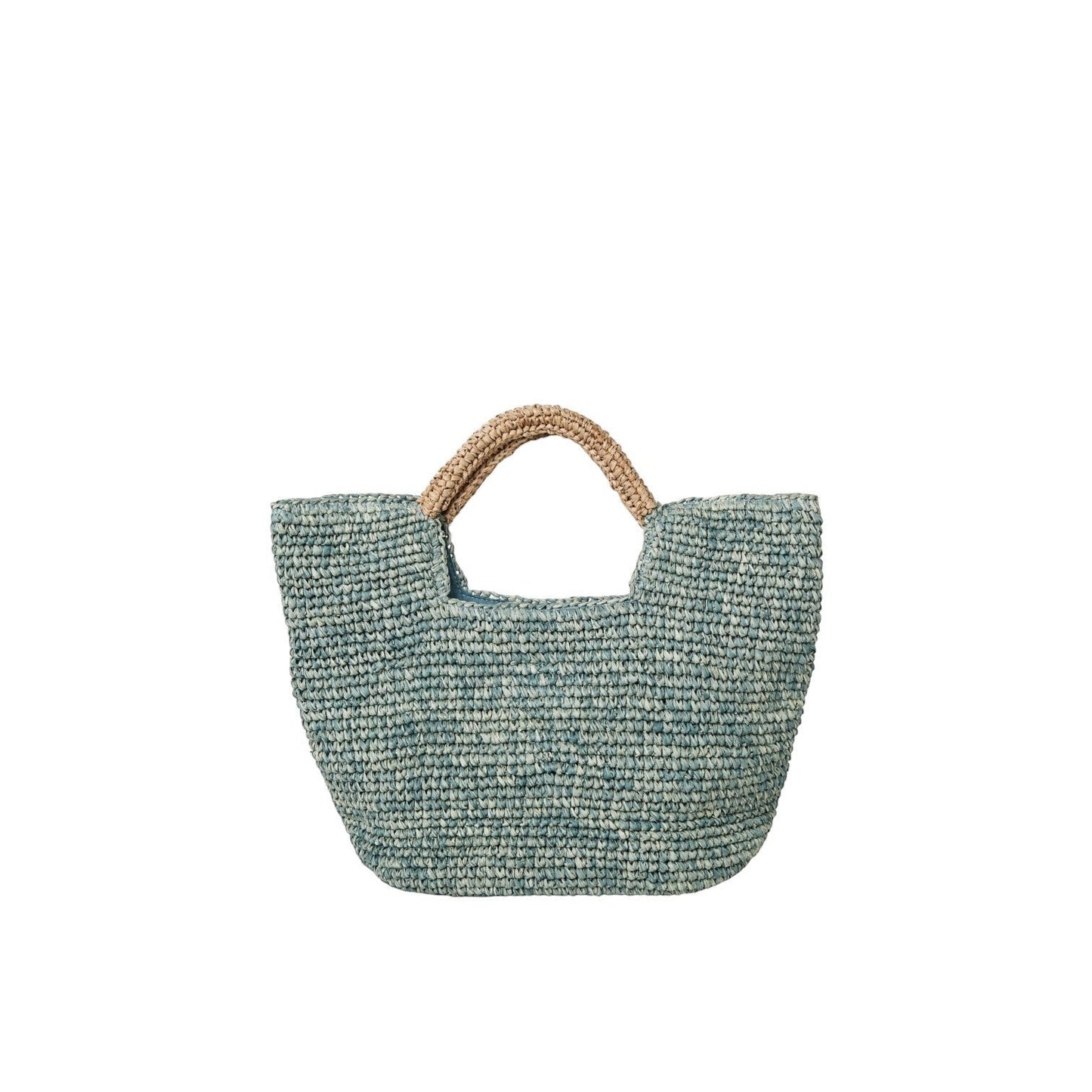 The Opal Woven Raffia Tote