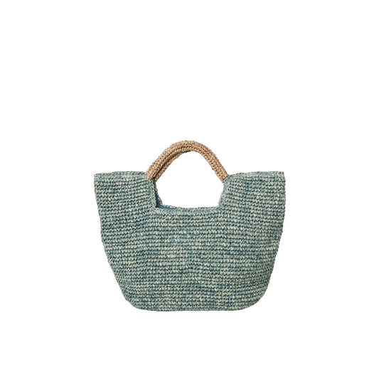 The Opal Woven Raffia Tote