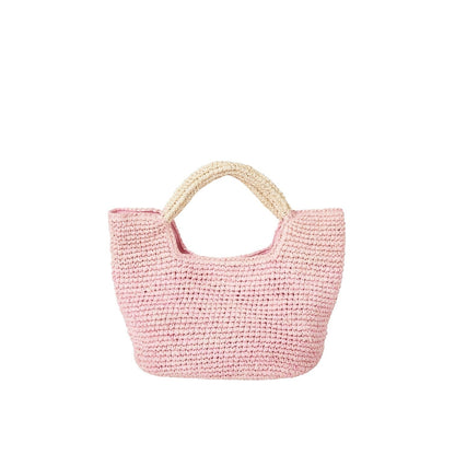The Opal Woven Raffia Tote