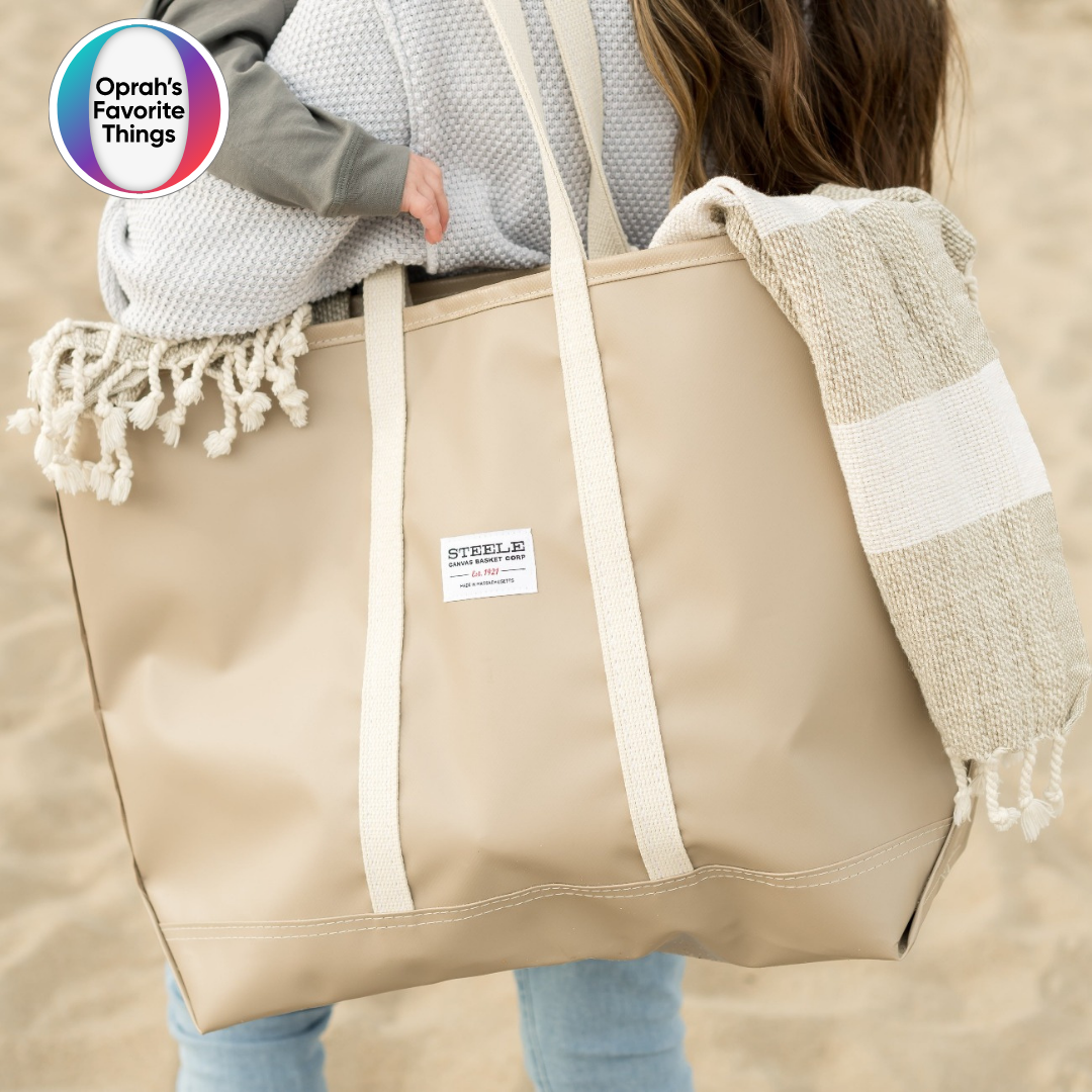 Tan Steeletex Beach Tote
